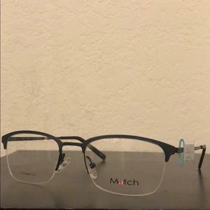 Match Titanium Flex 173 52/19-140 MBLK GLASSES